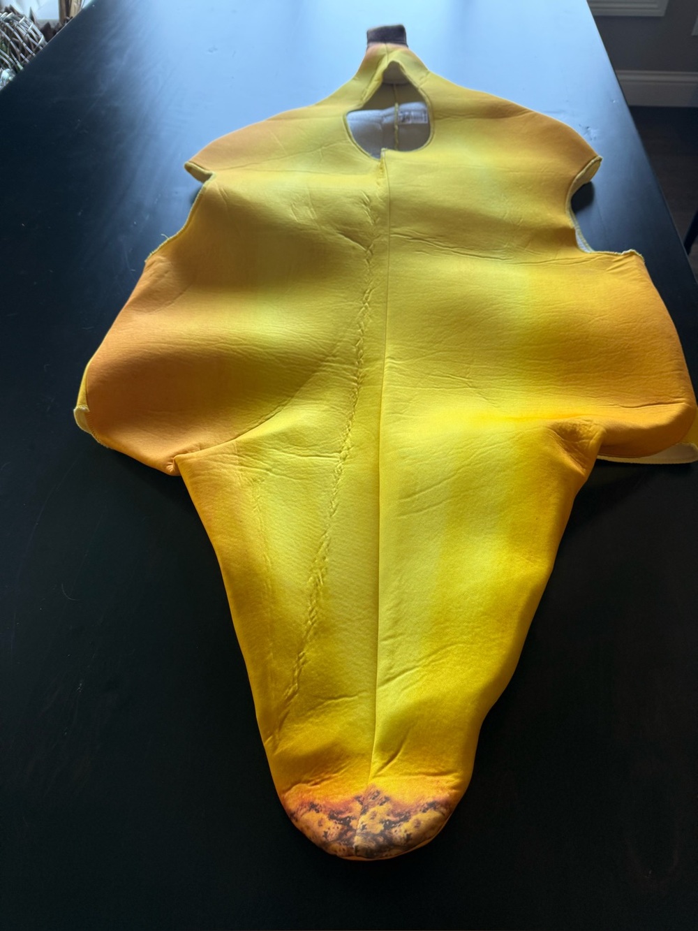 Spirit Halloween Banana Adult One Size 3D Foam Costume Like New